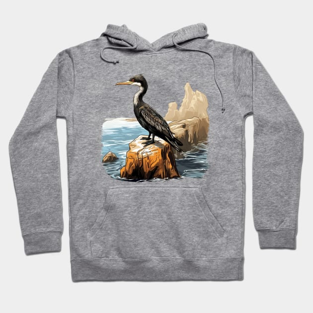 Cormorant Hoodie by zooleisurelife